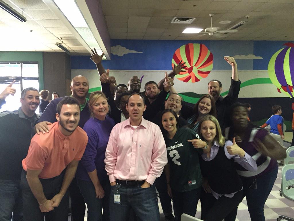 BiskBits's tweet photo. Good time bowling with Scarecrow winners. Congratulations to MSU team! http://t.co/XDAiklXyVF