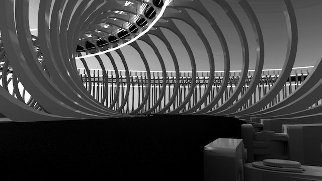 CreatorsProject's tweet image. This snakelike pavilion can adjust to its surroundings: bit.ly/1zDSJrS