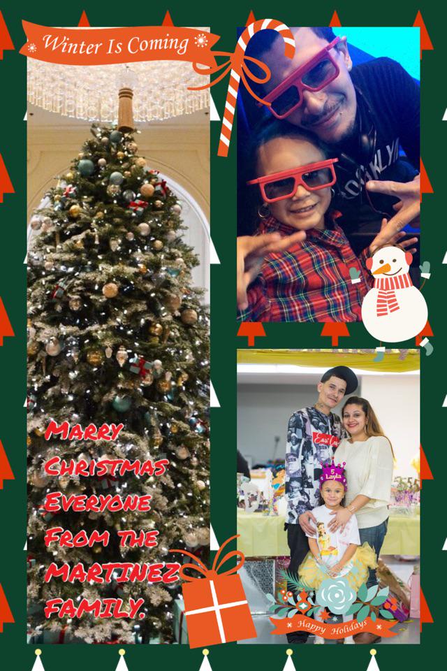 hova69's tweet photo. Marry Christmas Everyone From the MARTINEZ FAMILY.  http://t.co/8cZ09vQX5Z http://t.co/ukz1YER7TD