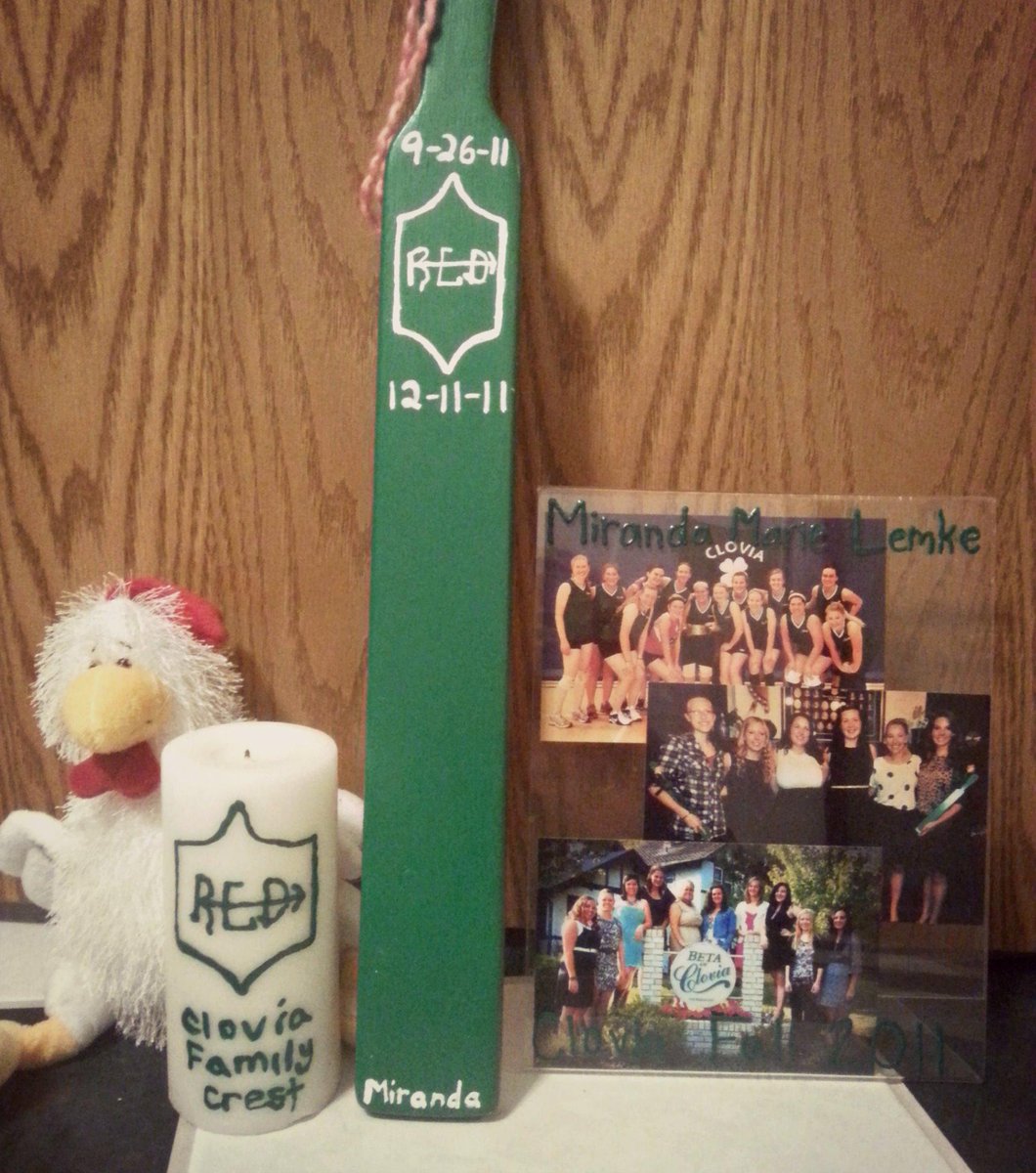 MirandaLemke11's tweet photo. Can't believe it has been 3 years already. I am thankful for all of my @BetaofClovia sisters. #CloviaLove <3 http://t.co/bGa23rbMhu