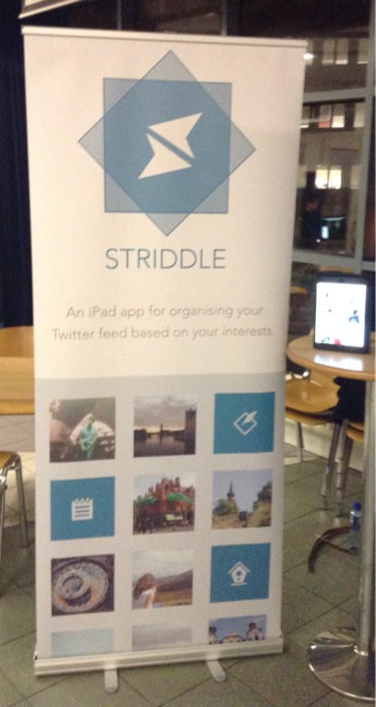StriddleApp tweet picture