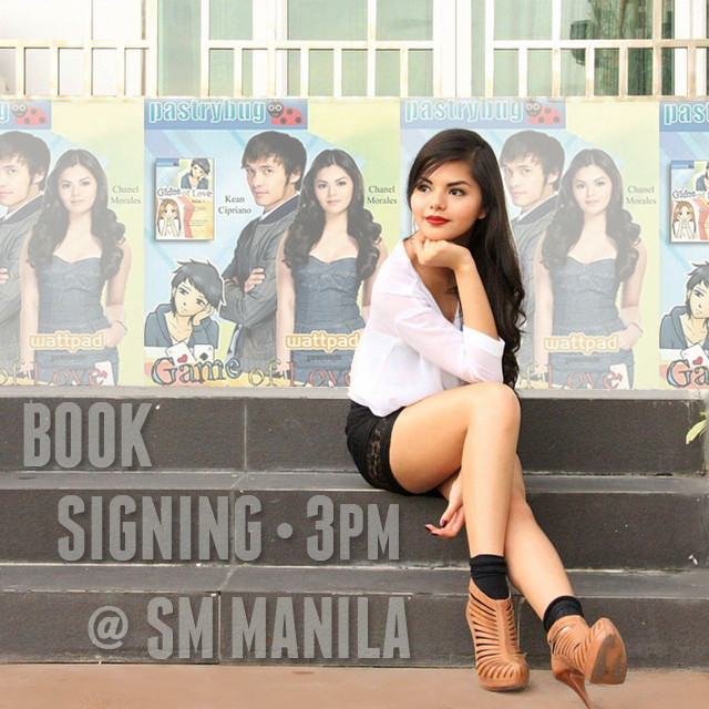 CHANELians's tweet photo. #Wattpaders #Aineters &amp; #CHANELians SUGOD na sa SM MANILA, 3PM for the book signing of #GameOfLove. Lezz gooo! ☺ http://t.co/pigzfthwI3