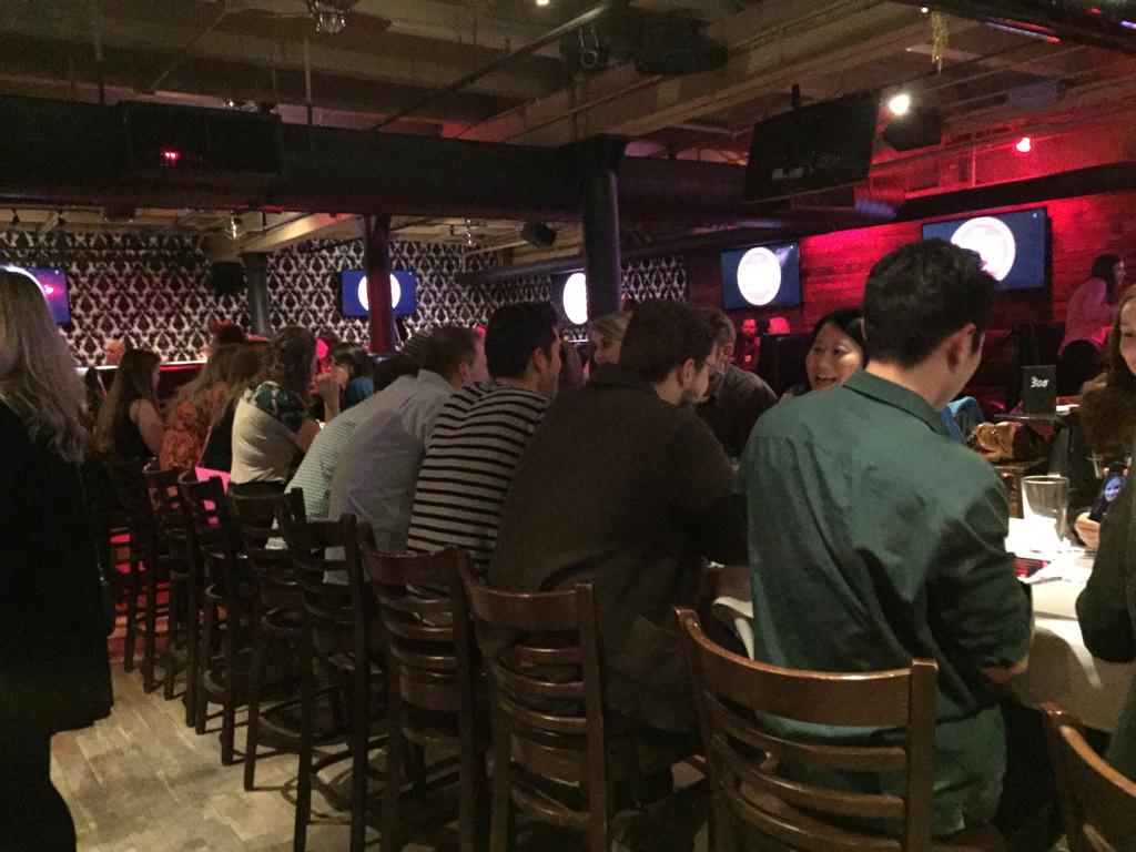 IanSpinelli's tweet photo. Speed dating, lame. Speed dating for friends? Brilliant. #saveyoursinglefriends @_startaspark http://t.co/3pDcczE96w
