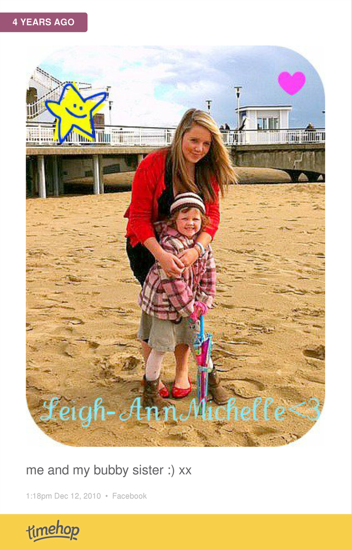 Leigh_annM's tweet photo. I've always loved this picture of me and Jessie Boo  http://t.co/1gQ8VtFBgf http://t.co/aYnoCcwN0E