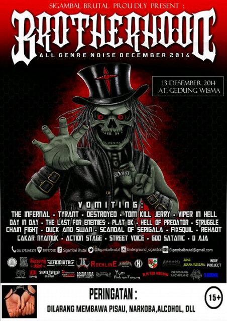 Besok kita on stage d sigambal bruta bersama <a href="/TKJ_PHC/">TomKillJerry</a> <a href="/Platbk_hc/">.</a> , \m/
