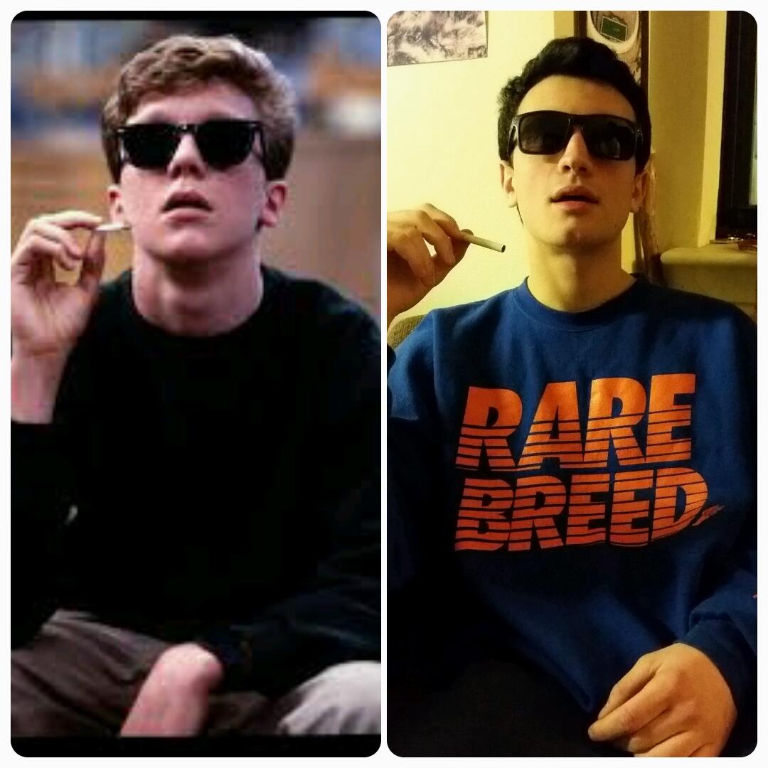 theDEWSTER17's tweet image. The resemblence is uncanny  (minus the black hair) #BreakfastClub @ctr_10