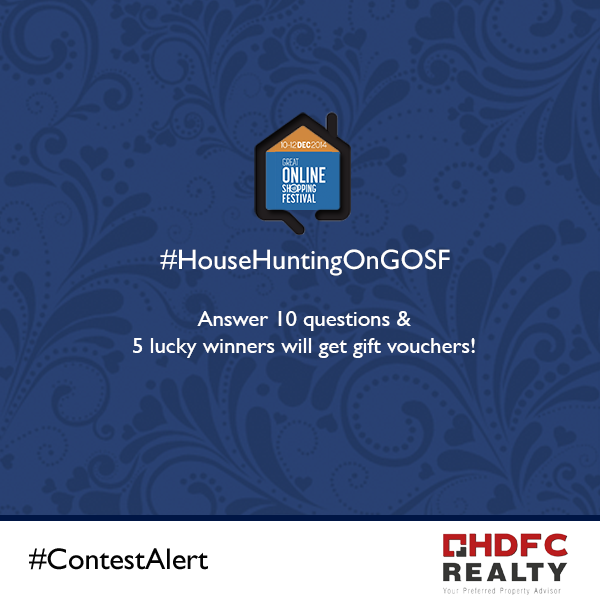 Quikr_realty's tweet image. Get a chance to win exciting gift vouchers by participating in #HouseHuntingOnGOSF #GOSF2014 #LastDay