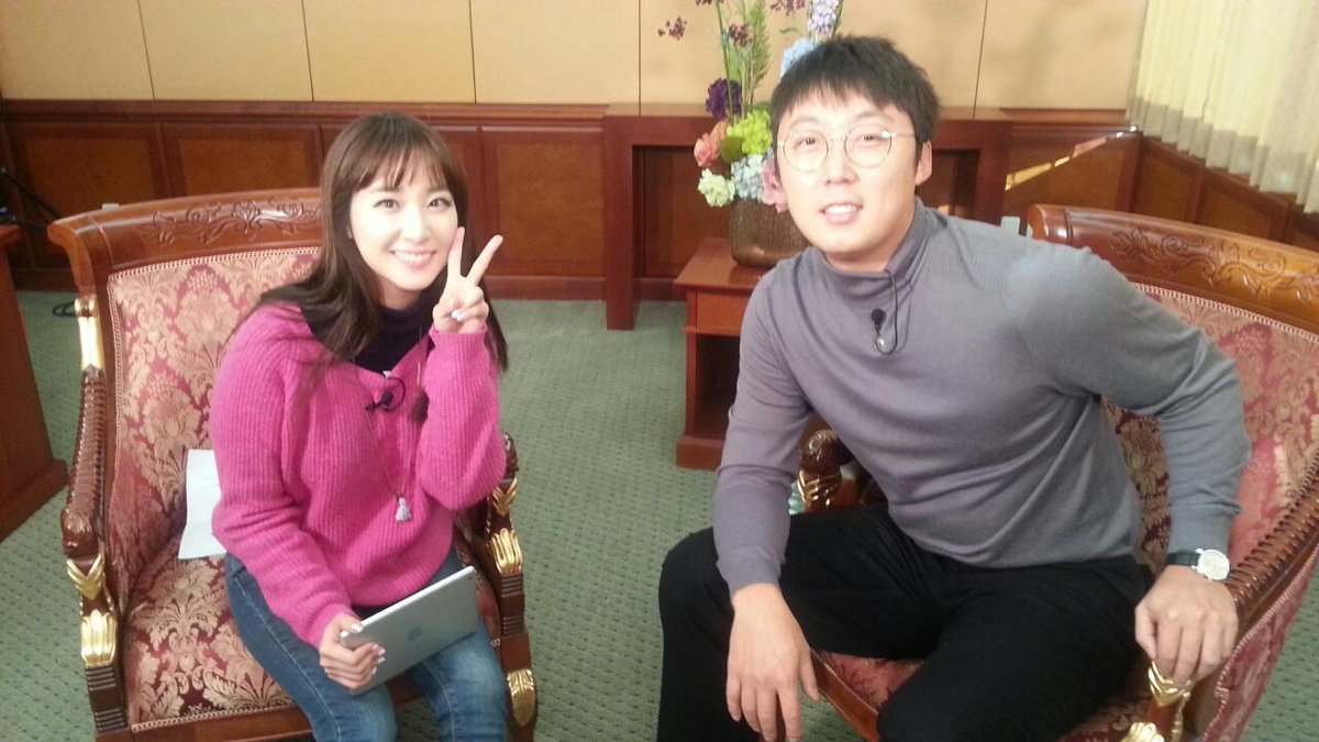 오늘은 배영수 선수와의 인터뷰하러
김선신 아나운서와 대구에 내려왔습니다 :D