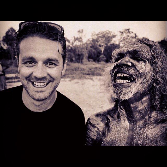 Zonfrillo's tweet image. Tonight on @discoveryaus 7:30pm AEDT/NZ The premier of #NomadChef 1st destination with this guy in Arnhem Land....