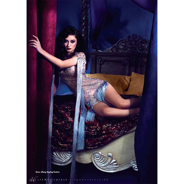 jingcouture's tweet photo. Winter Issue of Runway®  Dress: By ZHANG JINGJING Couture http://t.co/J3WwNieJKv