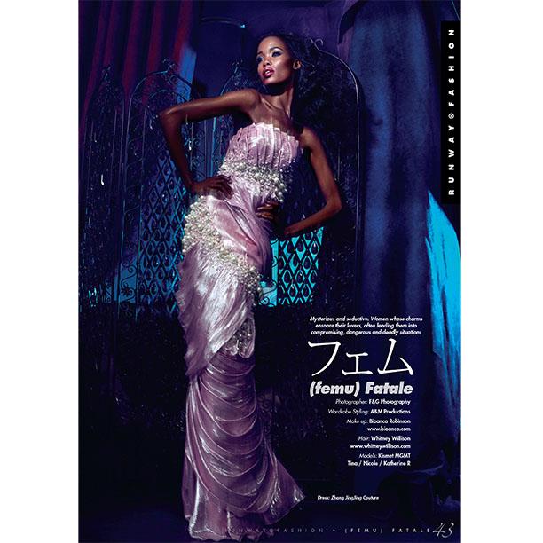 jingcouture's tweet photo. Winter Issue of Runway®  Dress: By ZHANG JINGJING Couture http://t.co/J3WwNieJKv
