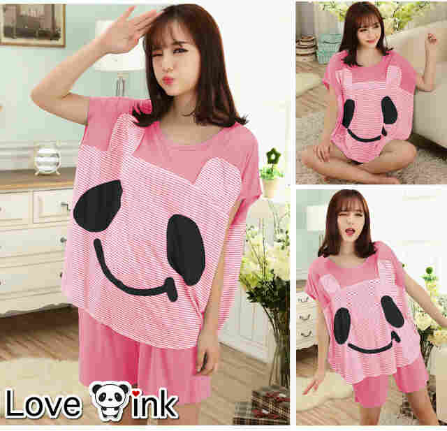 esterere's tweet photo. Sleepwear pink 56rb http://t.co/2poKU1SSa2
