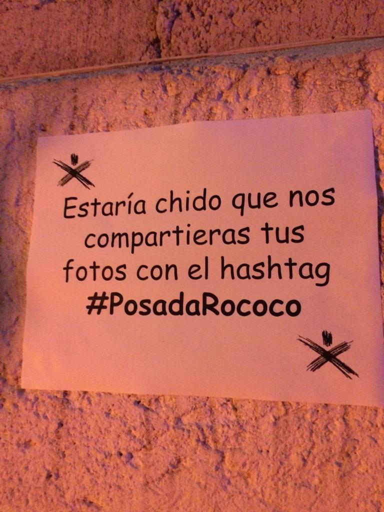 MikeDaniels82's tweet photo. Órale, todos a postear! #PosadaRococo http://t.co/tNwGhPm7MV