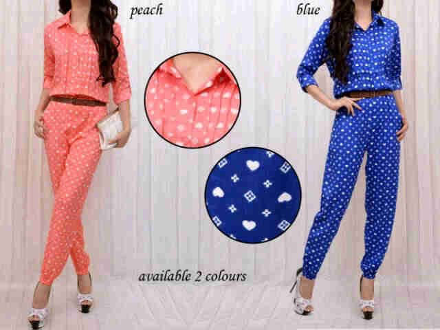 esterere's tweet photo. Jumpsuit love bahan katun rayon+belt 71rb http://t.co/G9Hym2Csyb
