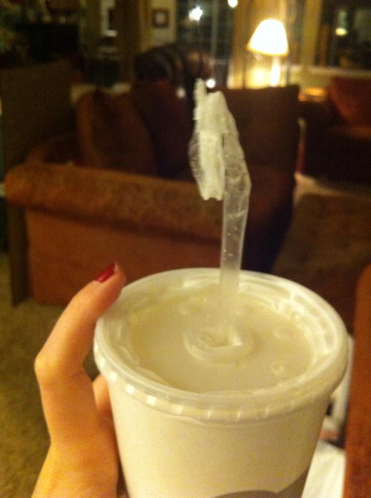 WhatdSheSay's tweet photo. You know it's @TheDBROW cup when http://t.co/oRv6TPObcG