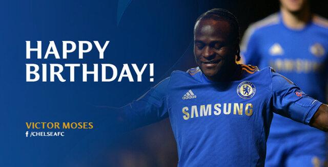 Happy birthday Victor Moses.. More to be celebrated 