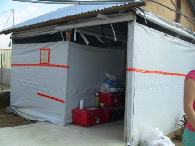 This makeshift lab in Sierra Leone has tested more than 7,000 samples for #Ebola since Aug bit.ly/eboladiary