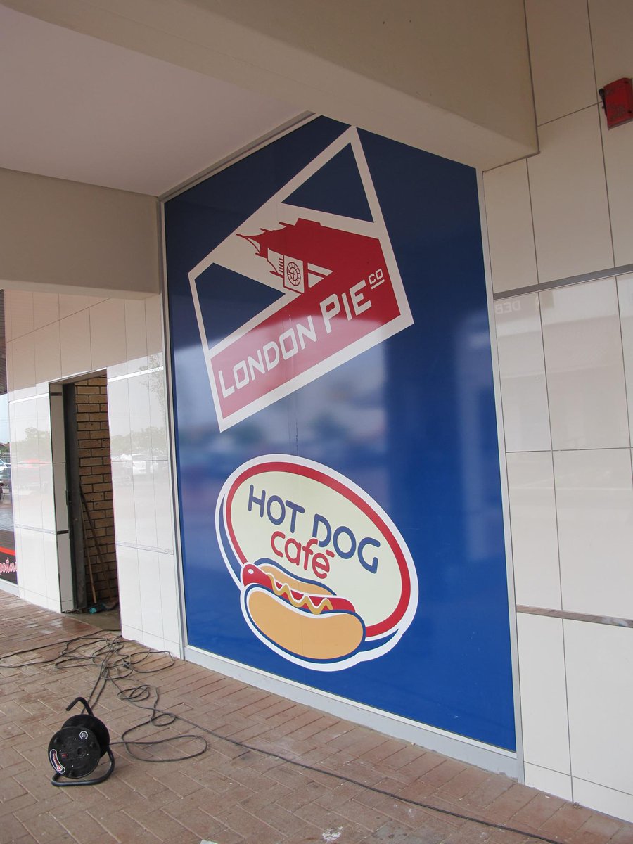 HotDogCafeSA's tweet photo. With a little thunder in the sky and a little sparkle in our eyes we open our  new branch #EvatonMall! #Welcome http://t.co/8siVHqbXPD