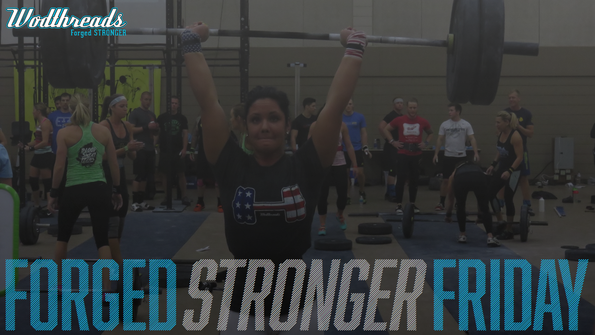 wodthreads's tweet image. Meet Em, Oly Lifter, CrossFitter, Student, with Huge Heart and a bigger smile, goo.gl/hYzrjL #ForgedStronger