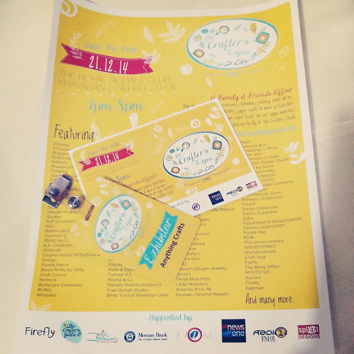 anythinggc's tweet photo. This is as real as it gets! We will be waiting for you at Royal Rodale in Karachi on 21-Dec #AnythingGoesCraft #TCE14 http://t.co/3824alz80Y