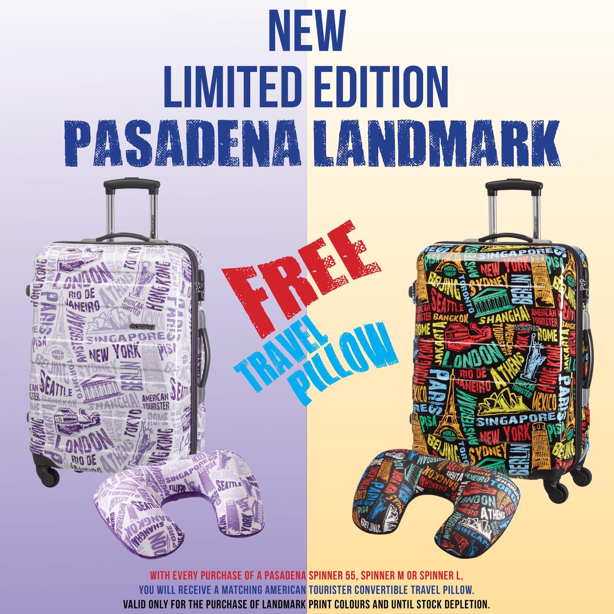 american tourister pasadena large