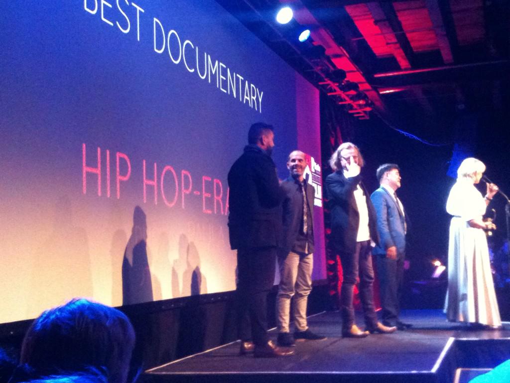 Just in. We've awareded Best NZ documentary and congratulations to Bryn Evans for Best Documentary Director. #NZFA14