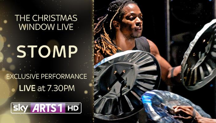 SkyArts's tweet photo. A #ChristmasWindowLIVE with a difference... The international percussion sensation @StompTour. One not to miss! http://t.co/XiIUQXhbcA