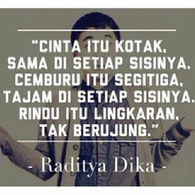 Raditya Dika On Twitter Keren Rt Audiini Quote Dari Bang Radityadika Http T Co K5myqwevny