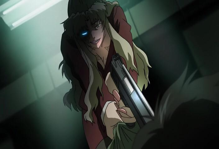 ブラックラグーン武器紹介bot スチェッキン マシンピストル バラライカ 雪緒が使用 装弾数発の大型自動拳銃 拳銃としては余りに大型で重く ソ連軍の装備から除籍された 片手で扱うのは非常に難しい 単発 連射の切り替え装置付き T Co