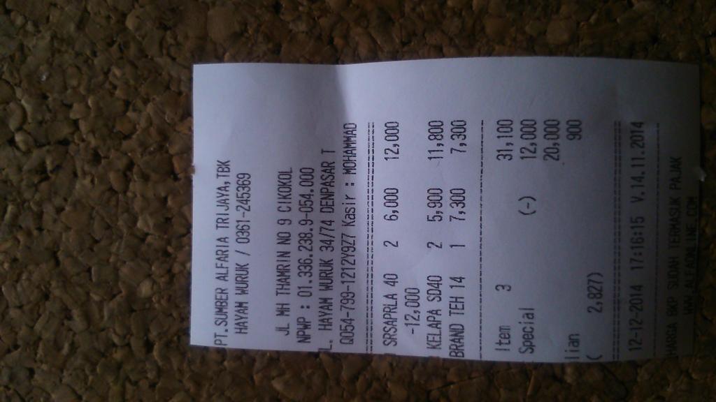 Selamat sore @alfamartku , ingin ikut kontes sensasicreso tp no struk yg hrs di submit knp ga ada ya? Struk terpotong