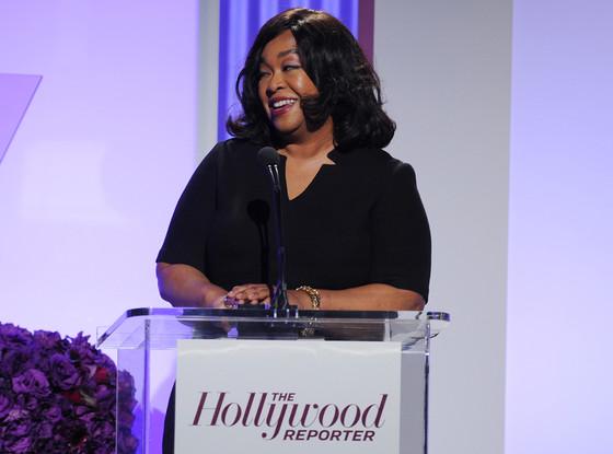 enews's tweet photo. Shonda Rhimes gives the most incredible speech: "I haven't broken through any glass ceilings" http://t.co/Kstr5Ai9AQ http://t.co/7qjzZhMOlw