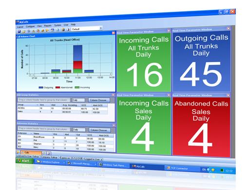 MyCalls versie 4.5 is beschikbaar voor de SV9100!
Met nieuwe/verbeterde functies voor het Callmanagement systeem!