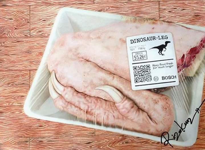 ArtSmartHeart's tweet photo. The best delicacy around! #incredible #art #drawing #dinosaurs http://t.co/iOdAPWFAlB