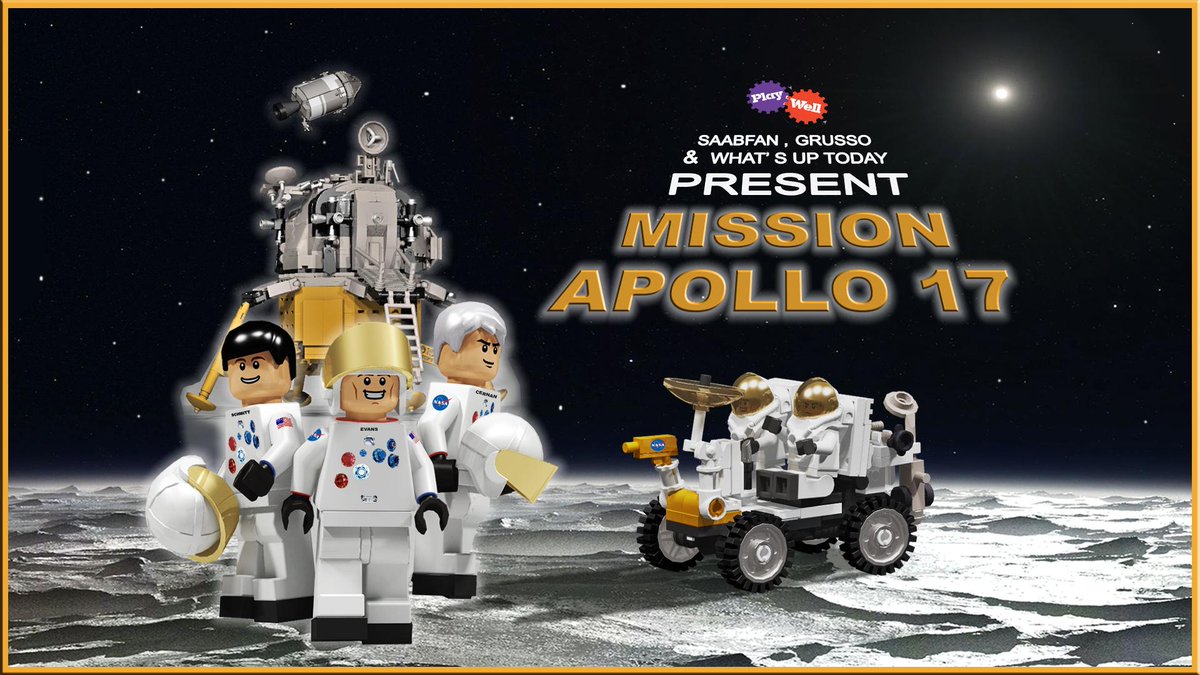 <a href="/LEGOIdeas/">LEGO® IDEAS</a> #Lego Have a look  at the whole Mission Apollo 17 project and support it here: ideas.lego.com/projects/87017
