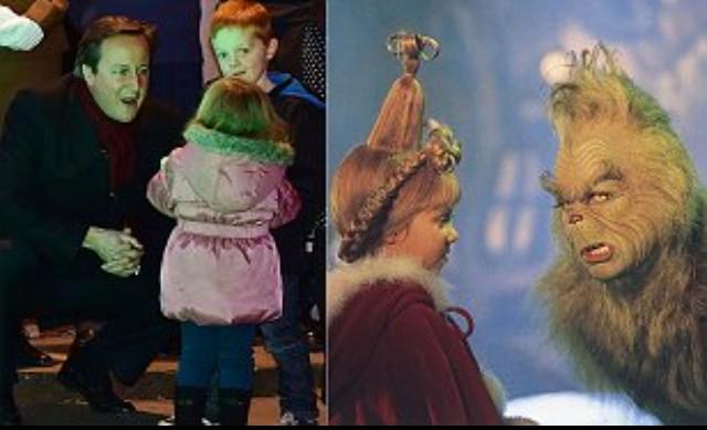OpYuletree's tweet photo. David Cameron: Good guy or grinch? OPIS investigates... #OperationYuletree http://t.co/RI7tyTqTDv