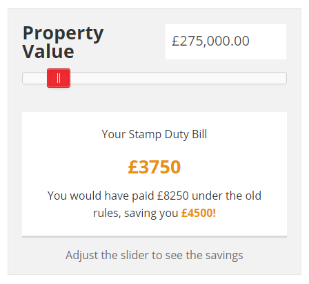 Quickly find out how much #StampDuty you could save with the new rules with our new Calculator bit.ly/1BngJP5