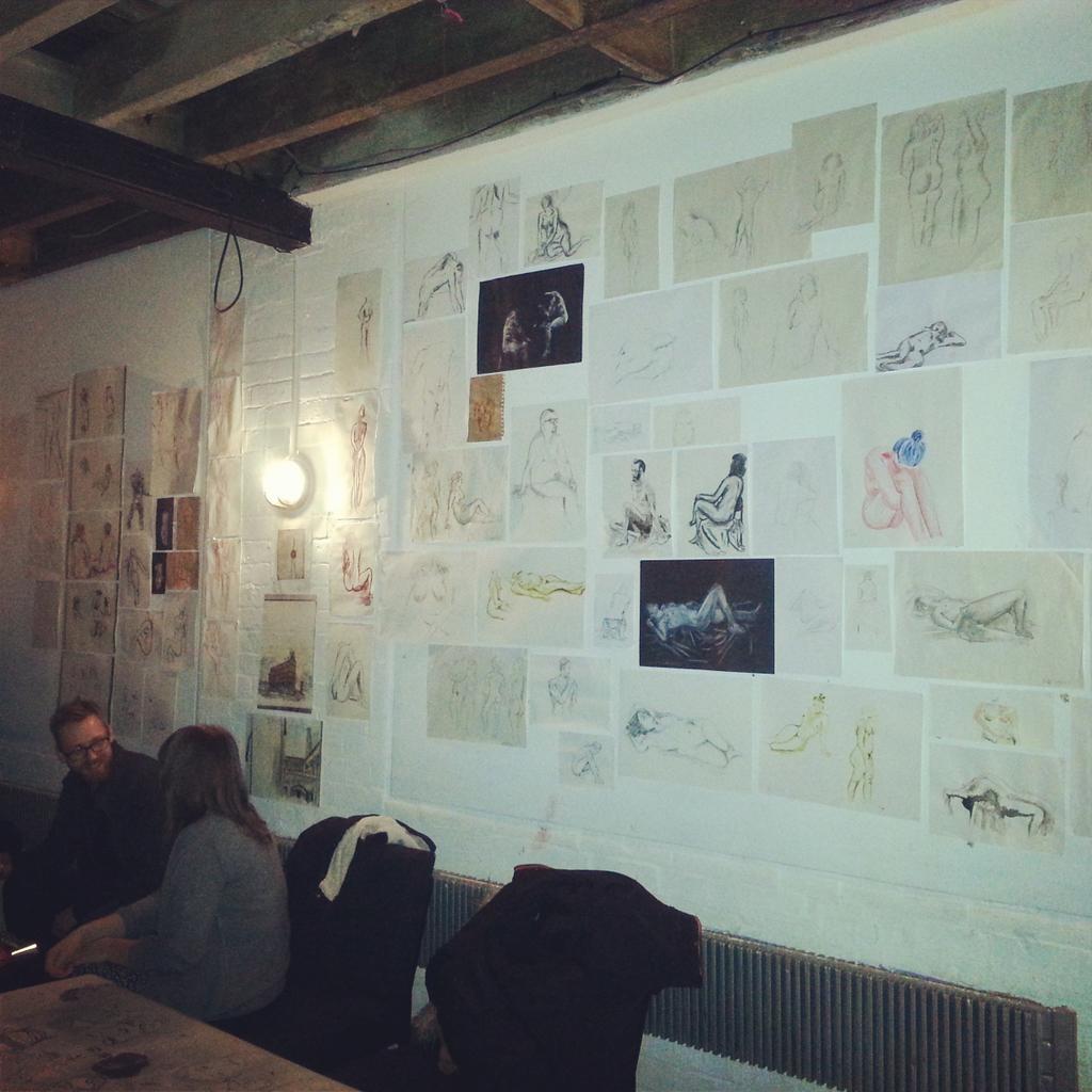 MMUARTSOC's tweet photo. Manchester Art Group exhibition at @kraakspace - absolutely cracking night! #MMU http://t.co/985bGKtK2I