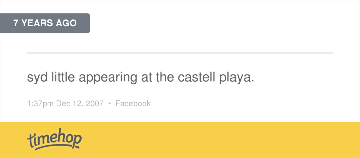 beckycasey's tweet photo. Exactly 7 years ago today! (via @timehop) http://t.co/SfYXWF8G08 http://t.co/hPk0eKZZg7