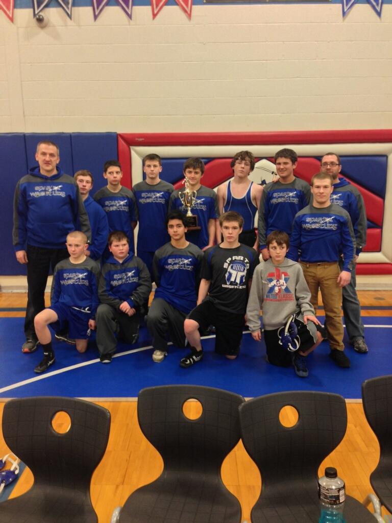 SpartaHighland's tweet photo. 2014 County Champs! #ThreePeat! http://t.co/XJPrkb5bXp