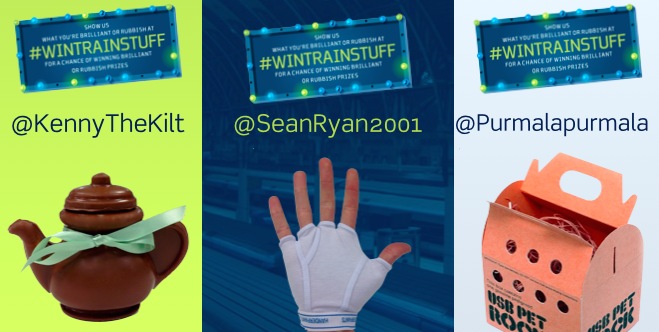 thetrainline's tweet photo. Congrats @kennythekilt @seanryan2001 and @PurmalaPurmala, you’ve won! DM us your addresses! #WinTrainStuff http://t.co/XUt4dXbShW