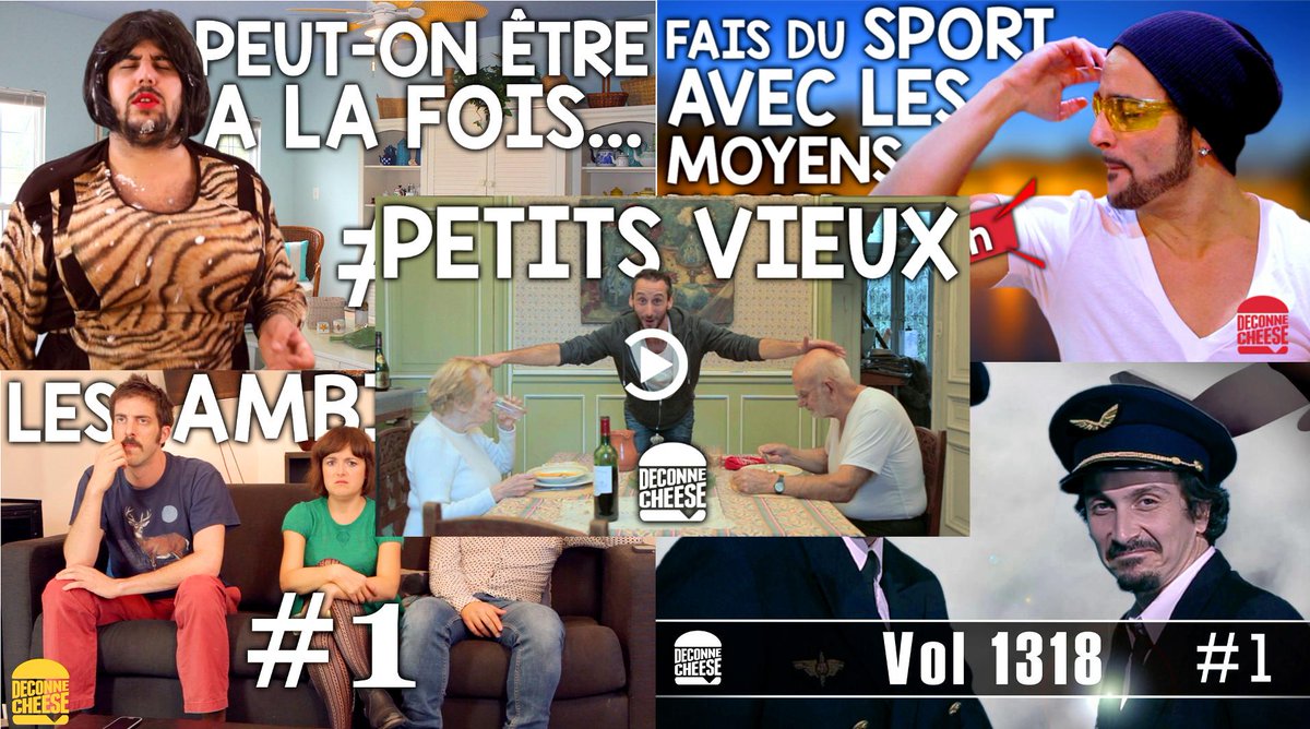 DeconneCheese's tweet photo. Pour revoir les VIDEOS @DeconneCheese de la semaine, c'est par là : https://t.co/gd8pWithuh http://t.co/U12nXhc6Na