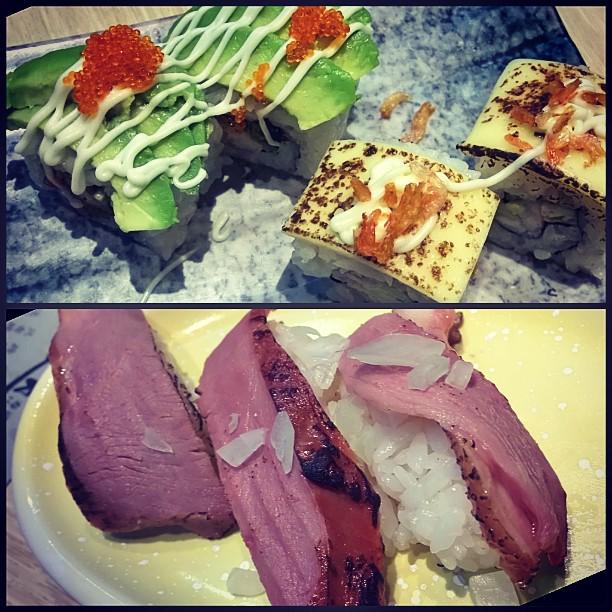 keongng's tweet image. The effort put into making the sushi was rather uneven... #slappedtogether ift.tt/1wHJIyN