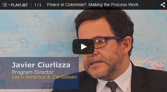 CrisisGroup's tweet photo. VIDEO | @Javierciurlizza explains the complexity &amp; challenges of Colombia peace talks http://t.co/lldN9aM2MO #FARC http://t.co/khocMUvkZW