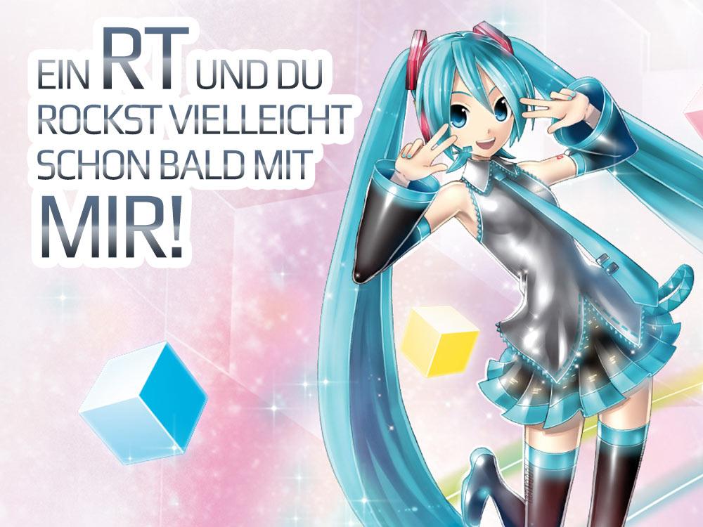 PlayStationDE's tweet image. Tweet teilen &amp;amp; #HatsuneMiku Project Diva F 2nd für PSVita gewinnen! TNB: bit.ly/1zGyMjZ