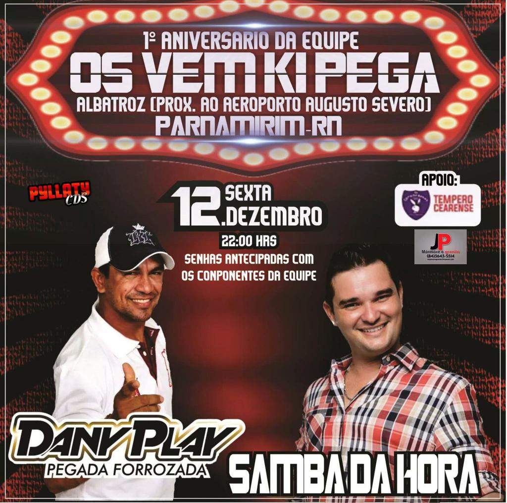 RNShows's tweet image. Hoje em Parnamirim-RN... vem quem vem...