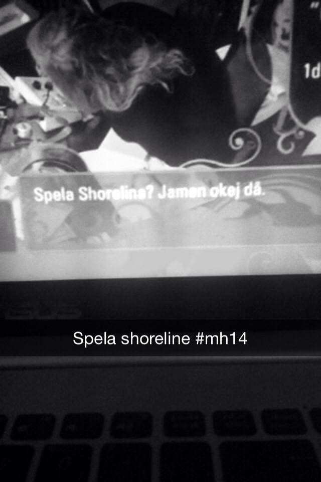 chipsline's tweet photo. Spela shoreline! #mh2014 #spelashoreline http://t.co/wSlbAY9bwe