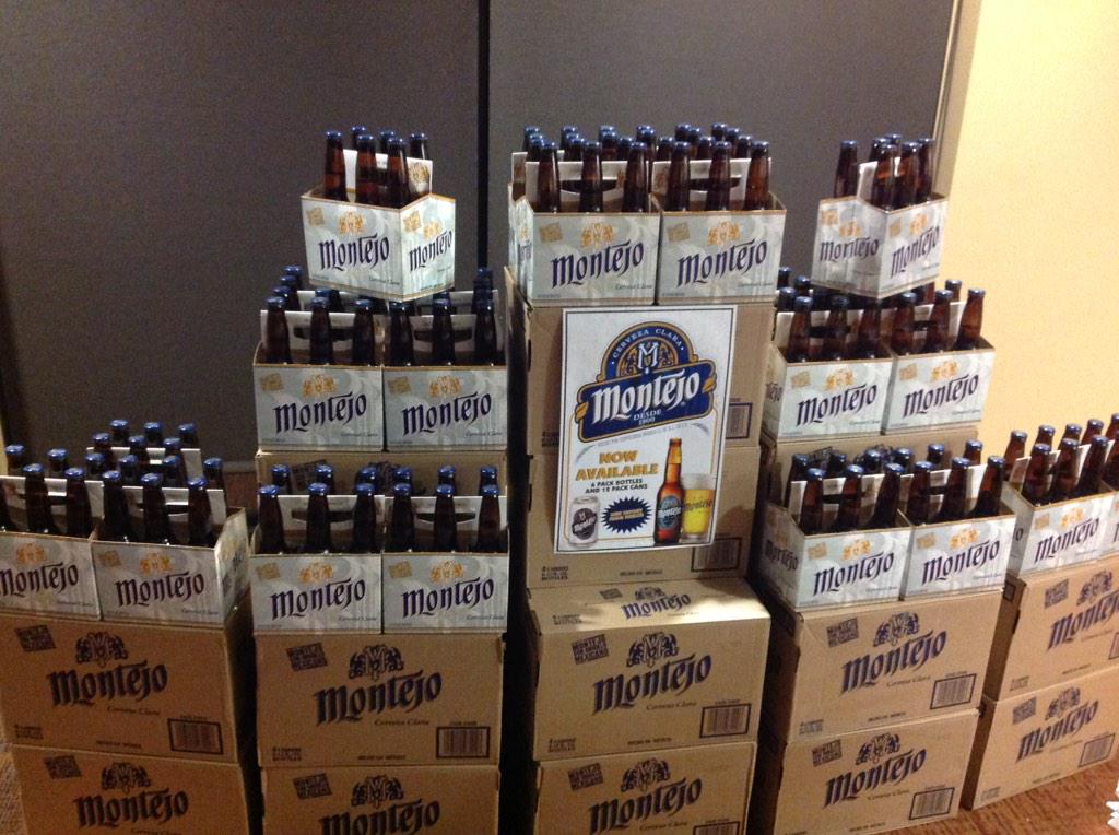 StandardSalesLP's tweet image. It's here! Looking for a different Mexican beer? Try Montejo! Look for it at your local liquor store today!