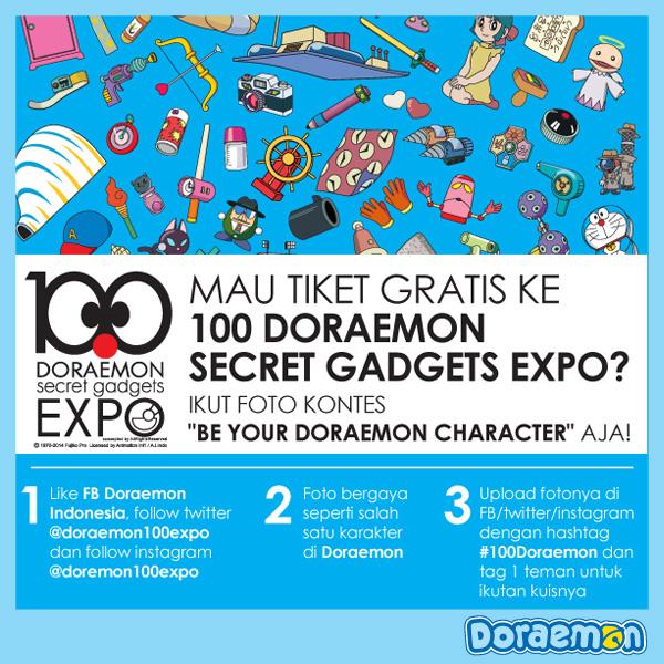 Doraemon_ID_OFC's tweet photo. Info lengkapnya bisa di lihat di sini! http://t.co/U1h3Sow7Wx. yuk ikutan #BeYourDoraemonCharacter http://t.co/Lf0VRkmbY1