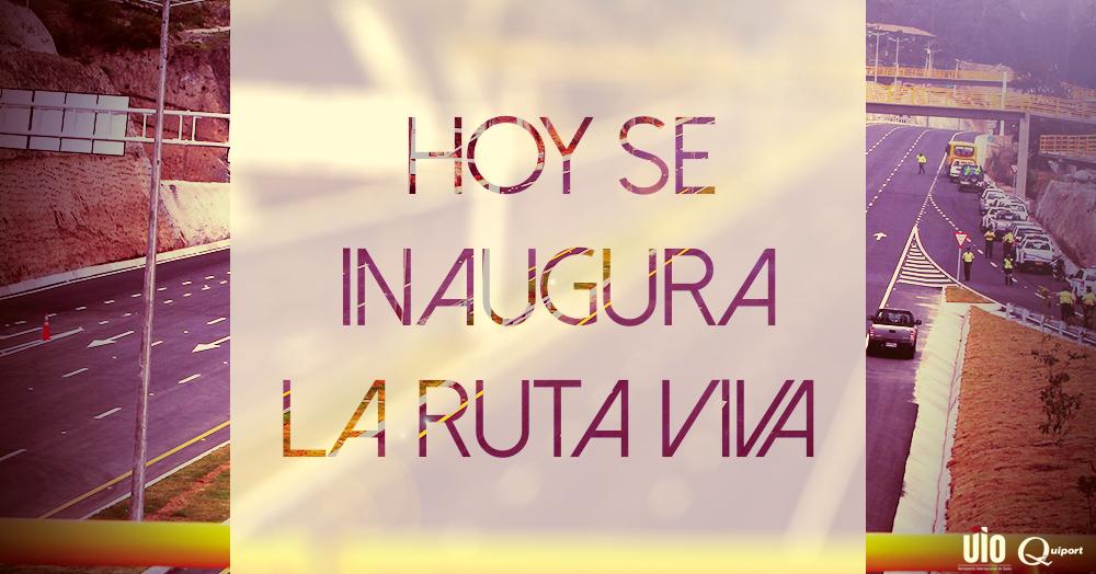 AeropuertoUIO's tweet photo. La 2da fase de la #RutaViva será uno de los accesos al #AeropuertoUIO desde el Centro, Sur y Valles de #Quito http://t.co/2owQIoUmZa