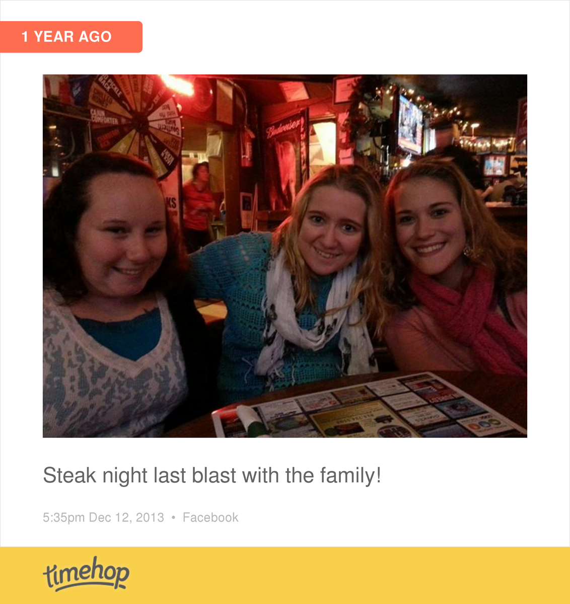 ElleBell93's tweet photo. Exactly 1 year ago today! (via @timehop) http://t.co/4TipcC7EES http://t.co/Q534nZXSH1